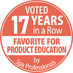 Voted favorite company for product education — 17 years in a row